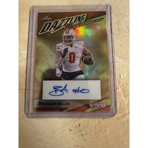 2014 Leaf Dazzling Performance Braelon Allen‎ 1/3 Auto